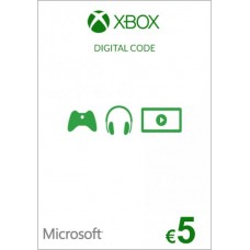 XBOX Live Gift Card EUROPE 5 EUR XBOX LIVE Key